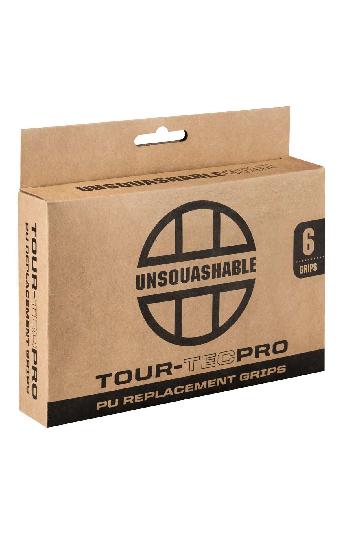 UNSQUASHABLE TOUR-TEC PRO PU Replacement Squash Grip - 6 Grip Pack UNSQUASHABLE