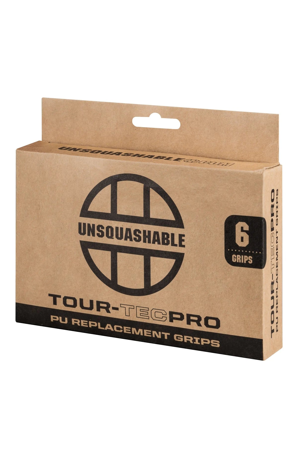 UNSQUASHABLE TOUR-TEC PRO PU Replacement Squash Grip - 6 Grip Pack UNSQUASHABLE