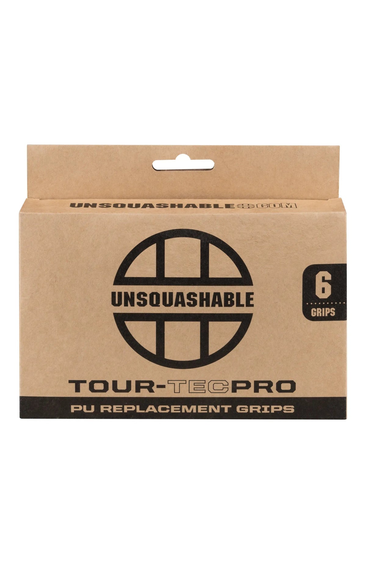 UNSQUASHABLE TOUR-TEC PRO PU Replacement Squash Grip - 6 Grip Pack UNSQUASHABLE