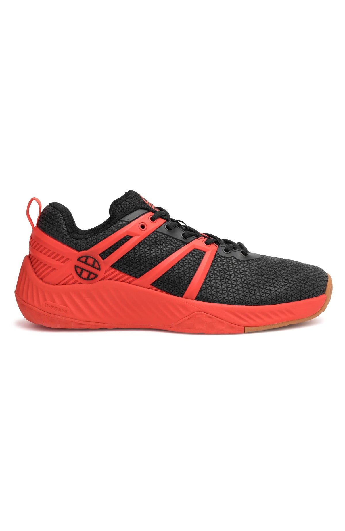 UNSQUASHABLE TOUR-TEC PRO Squash Shoe - BLACK/RED - UNSQUASHABLE