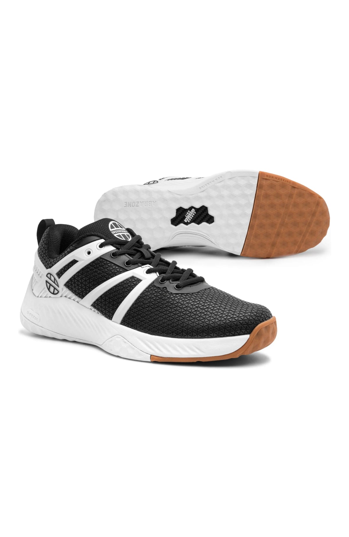 UNSQUASHABLE TOUR-TEC PRO Squash Shoe - BLACK/WHITE UNSQUASHABLE