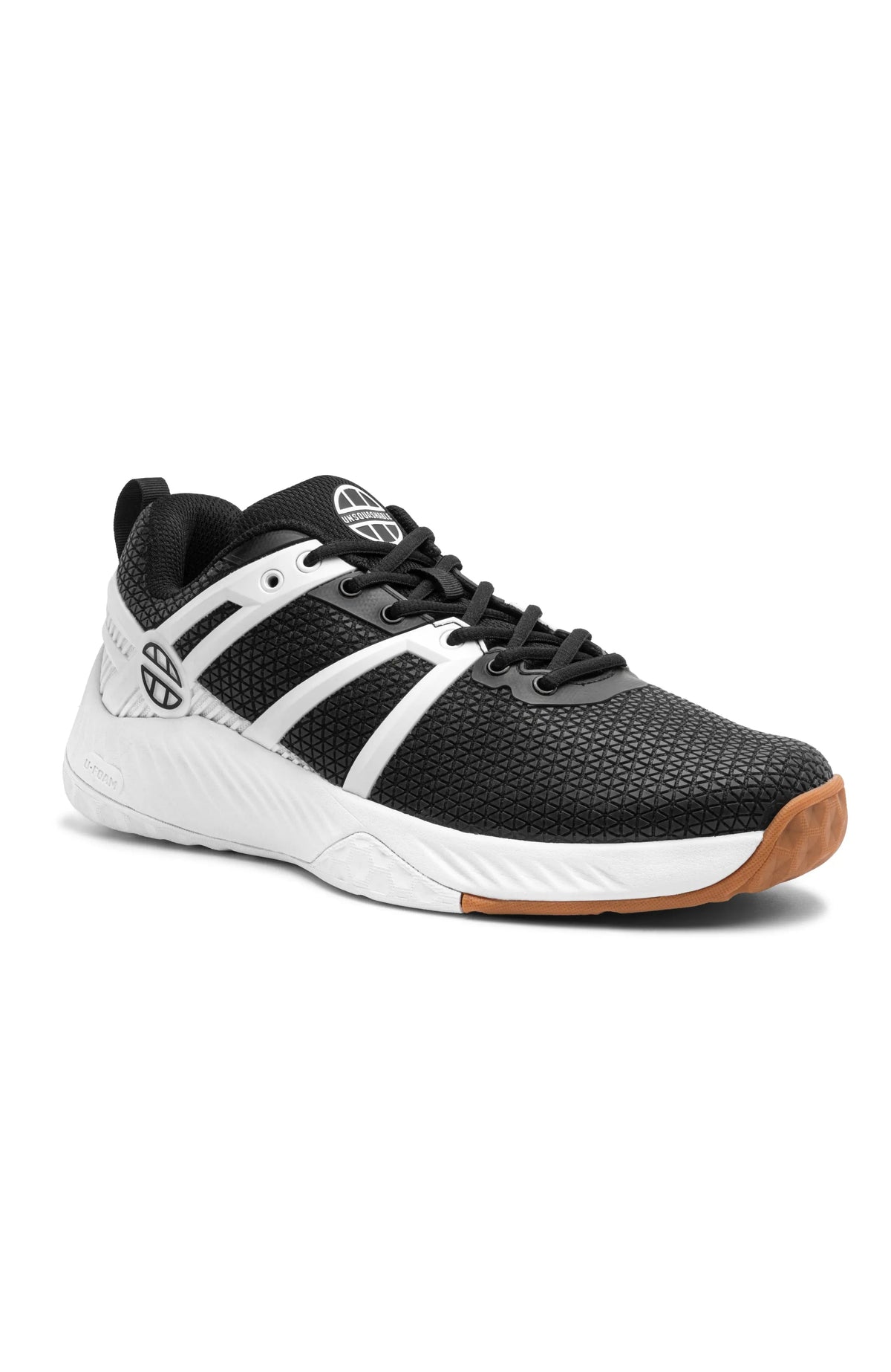 UNSQUASHABLE TOUR-TEC PRO Squash Shoe - BLACK/WHITE UNSQUASHABLE