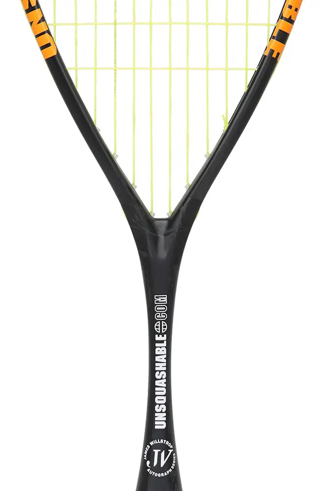 UNSQUASHABLE JAMES WILLSTROP SIGNATURE Squash Racket UNSQUASHABLE